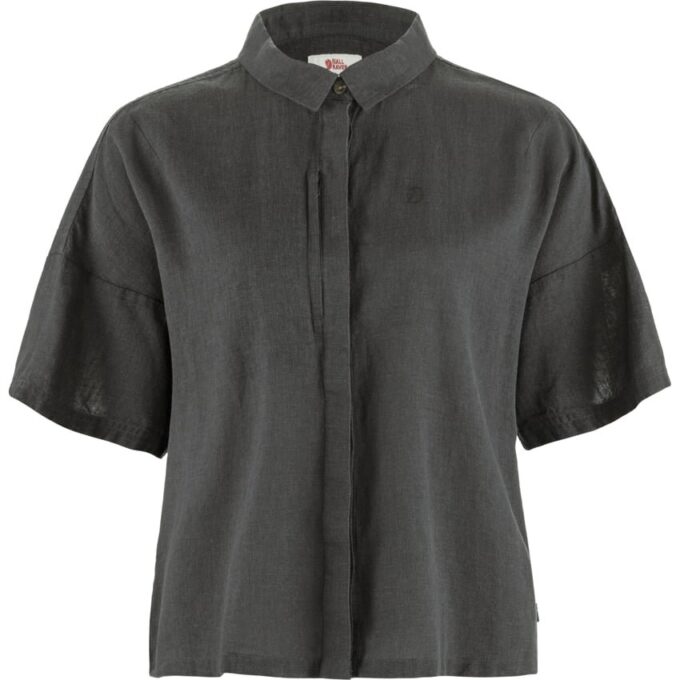 Camicia da campeggio in canapa Ovik Ss W Camicia da campeggio in canapa Ovik Ss W