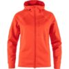 Felpa con cappuccio in pile Abisko Grid W